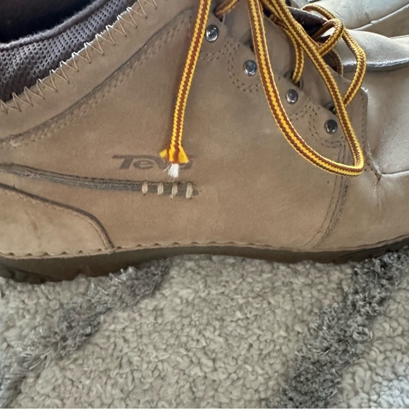 Teva chukka boots leather tan brown 6738 size 11 - Picture 4 of 12